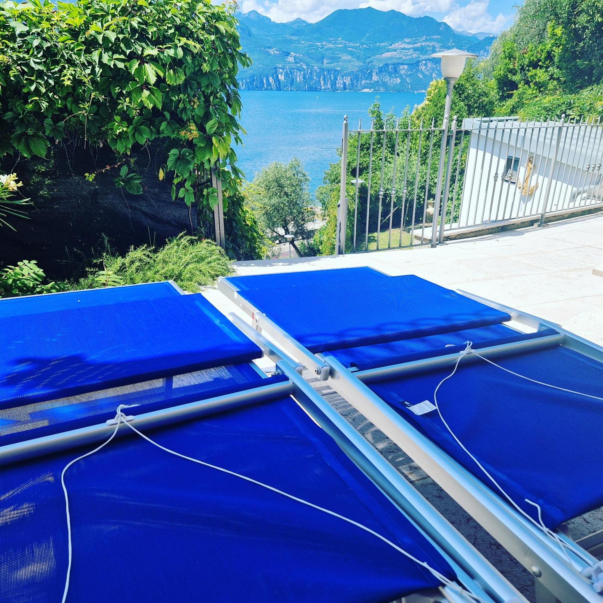 Il Nido Villa Brenzone sul Garda Luaran gambar